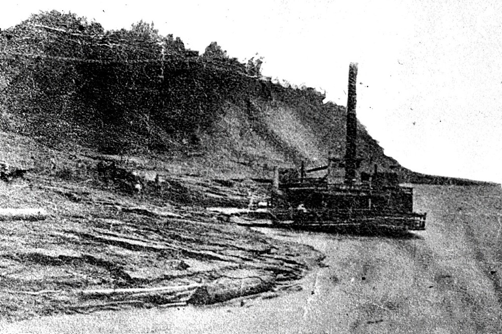New Civil War Photo: Vintage View of Steamboat at Natchez, Mississippi – 6 Sizes