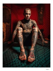 «Handsome Tattooed guy» Photograph by Igor Zeiger. Gay interest