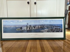 James Blakeway New York Twin Towers Lower Manhattan Liberty Ellis Isle 41″x13″