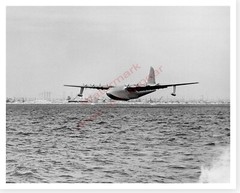 Spruce Goose In Flight H-4 Hercules Flying Boat Silver Halide Photo