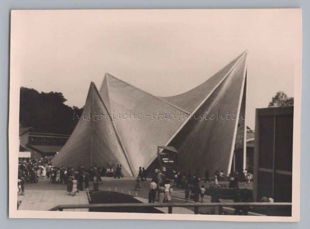 Brussels Belgium 1958 – Expo Architecture – Old Photo 1950s