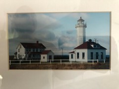 Framed Art Photo of Port Wilson Lighthouse Port Townsend WA