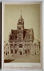 orig. CDV photo photograph picture old around 1870 Oise Compiegne Dupré Tirage