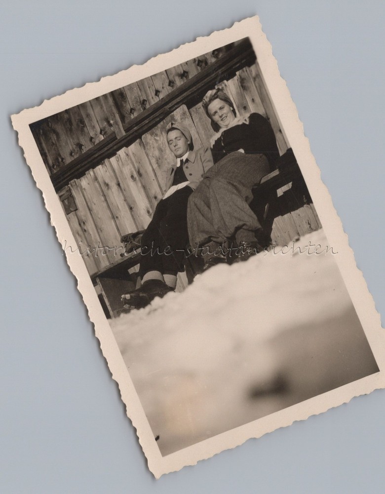 Bayrischzell 1942 – 2 Frauen Alm – Old Photo 1940s