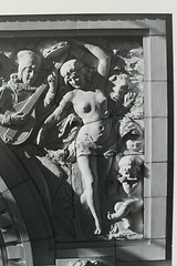 Original Myron Wood Black&White Architectural Photograph Burns Theater 1973