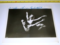 THE JOFFREY BALLET SIGNED 8×10 PRESS PHOTO ELIZABETH PARKINSON DANCE SEA SHADOW