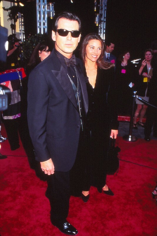 Dia Pierce Brosnan and Keely Shaye Smith 1996 KB Format Photographer P6-35-5-4