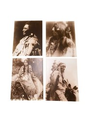 Vintage 11×14 Edward Curtis Reprint The Old Cheyenne Slow Bull Chippewa Ojibwa