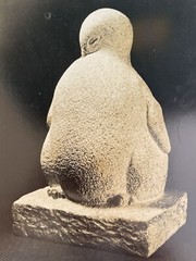 Japanese American Photographer Soichi Sunami Silver Gelatin Photo Of Sculpture
