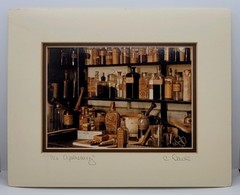 Vintage CYNTHIA DAVIS Photograph THE APOTHECARY Pharmacy Druggist Bottles Denver