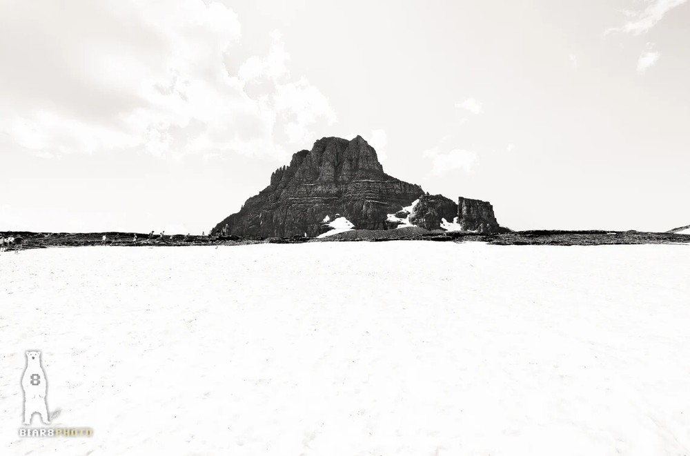 Clements Mountain – Glacier National Park, Montana – Minimalist Landscape Prints