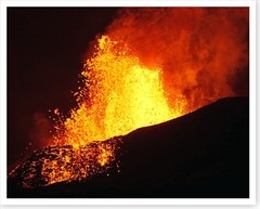 Kilauea Volcano Fissure 8 Lava Fountain 2018 Silver Halide Photo