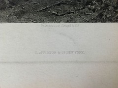 Ridgway Knight «In October» Photogravure Goupil & Co D. Appleton & Co NY