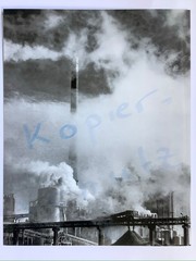 2x Photo Zeitz Industry 30x20cm Print 2014 each B/W and Colour
