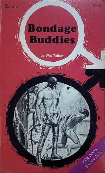 Greenleaf Classics Bondage Buddies Wes Talbot 1978 Vtg Paperback Used AC188