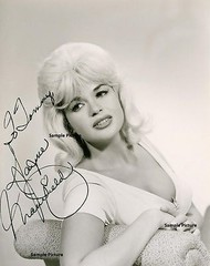 Jayne Mansfield «Autographed Photo» – Photo Semi Glossy (Print)