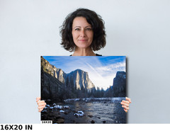 Winter Wonderland 17X25 Yosemite national park like Ansel Adams