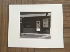 BRUCE BLUM SIGNED B&W Photo Print (10″X 11 1/2″)-«Bank «