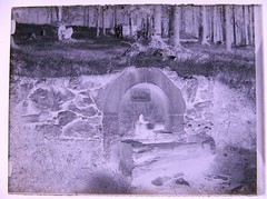 Bad Schwalbach Adelheid spring Adelheidsquelle around 1929 glass negative