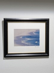Vintage Marc Abrahms Signed Photograph Framed Matted Art Print 19.75″ x 23.75″