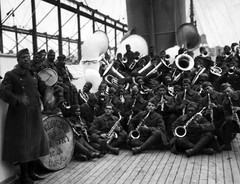 WWI African American Jazz Band Leader 15th New York Enhanced Photo