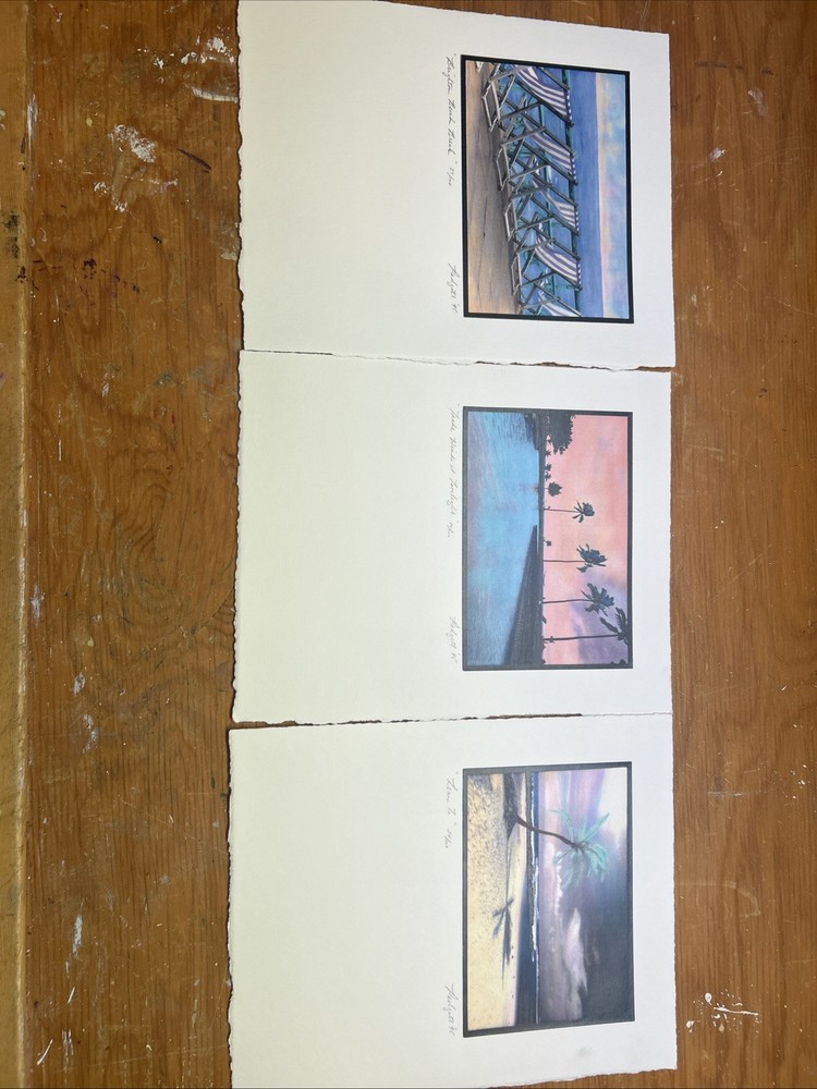 Padgett McFeely 3 1995 Signed And Numbered Prints