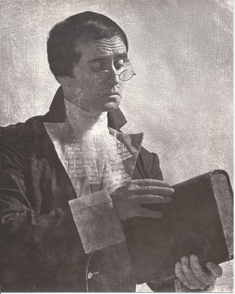 Hendrickson Original Photo Sepia Costumed Man IF ONLY I’D LEARNED TO READ 8×10
