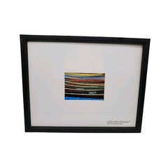 Framed Photo of Rowboats on Phewa Lake in Pokhara Nepal 2008