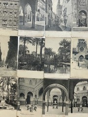 PHOTOGRAPHY ANTIQUE POSTCARDS – Seville Spain – Alcázar, María Luisa Park, City