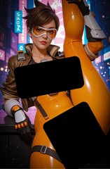 Fantasy of Cosplay #7 Tracer Overwatch Comic VIRGIN Full Chase Cvr Ltd 100