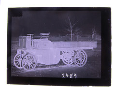 Daimler Motoren Gesellschaft Cannstatt Truck 1898 Original hist. Glass Negative