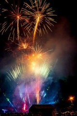 Digital Image Picture Photo Pic Wallpaper Background Fireworks During Night Time
