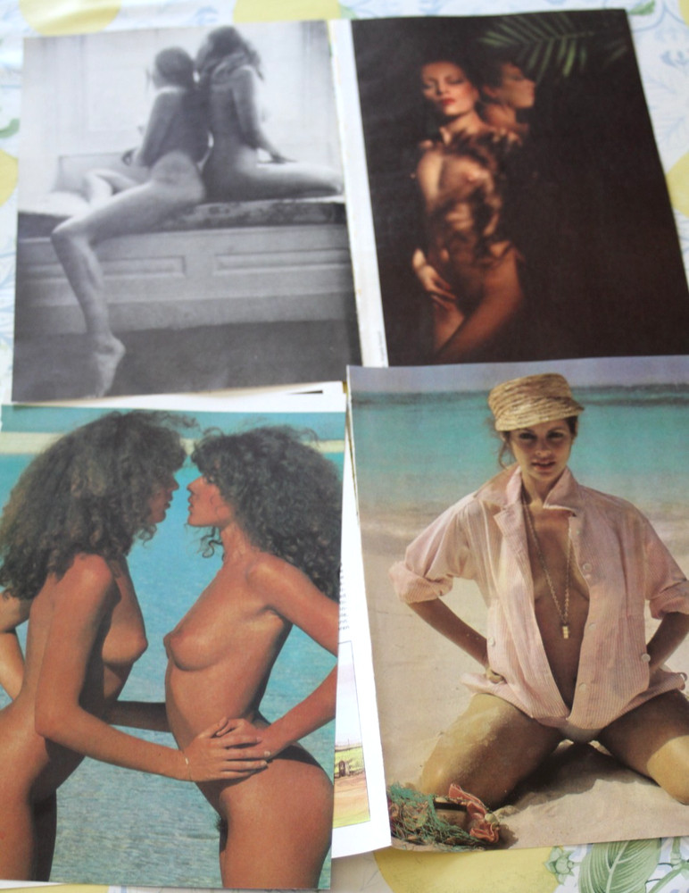 6x photo sheet 1988 1987 Madonna musician woman art nude GDR the magazine BG