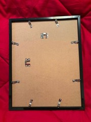 «Ready for my Bath»2D Flat, Chihuahua in Bathrobe Metal Wall Photo.Frame 15X12»