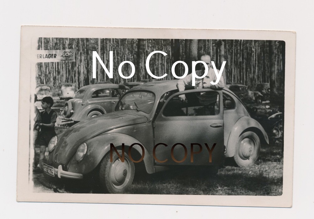 Photo Vintage Limousine Car Vehicle around 1960 VW Beetle #71