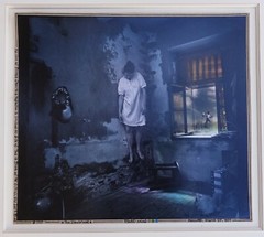 Jan Saudek Large Handcoloring Photograph The Daybreak LIMITED EDITION 6/6