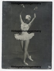 G2018 Photo 1920s France Metz Dancer Woman Ballerina Henry Broquard
