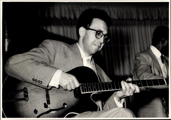 Photo Jazz Club Berlin 1950s, William «Guitar» «Bill» Harris,… – 10649322