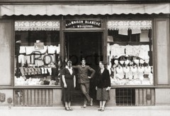 Boutique Arras «A La Maison Blanche» Mournaud – Reprint Old Photo Reproduction