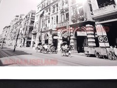 40’s Des Voeux Road Central Hong Kong British Colony Street Vintage Photo 香港老照片