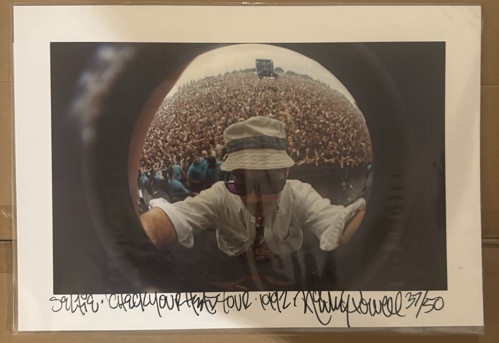 Ricky Powell Check Your Head Tour 1992 13×9 Photo Print Signed COA 1xRUN