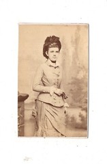 Reuter & Pokorny CDV Foto Feine Dame – Wien 1877