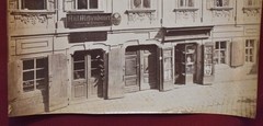 2 Vintage Photographs of Vienna, Austria, Incl. One Focused on Wien Burgtheater