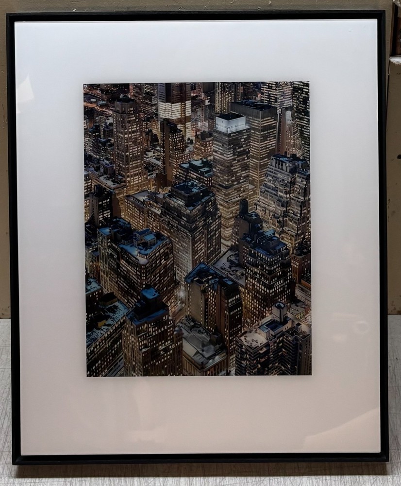 Original 2007 SCOTT PETERMAN ‘New York 14D’ NYC at NIGHT Contemporary Photograph