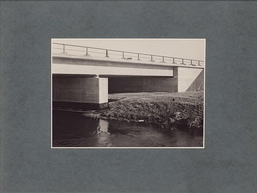 Photograph Albert Renger-Patzsch, architecture / construction technology, bridge reinforced concrete construction