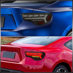JDM Sequential Signal LED DRL Tail Lights Brake Lamps Stop Assembly Pair Set Com