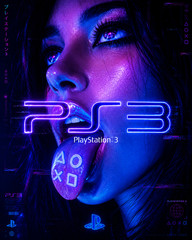 Digital PS2 PS3 PS4 PS5 Gamer Room Posters PNG Bundle Digital Download Wall Art