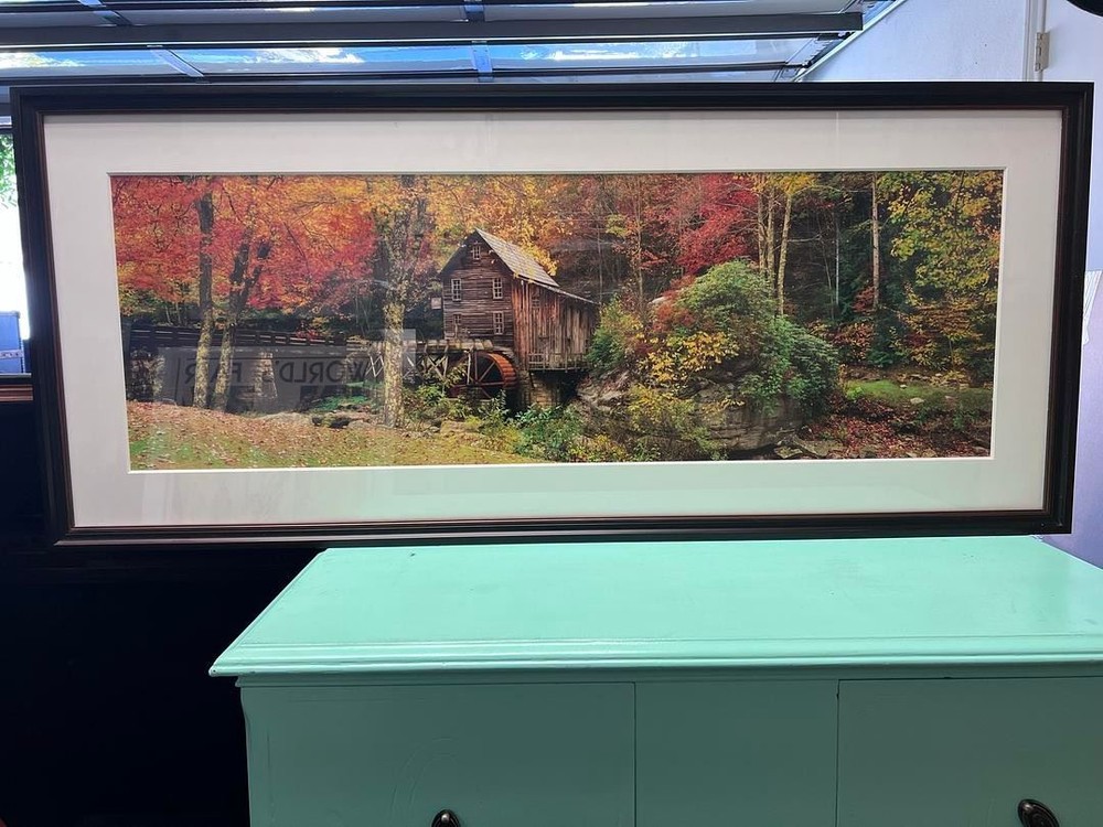 Scanlan Photograph Autumn Mill West Virginia