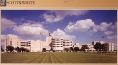 Scott & White Hospital, Temple, Texas, USA, Framed and signed