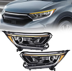 – for 2017 2018 2019 2020 2021 Honda CRV Headlight Replacement Halogen Left Driv
